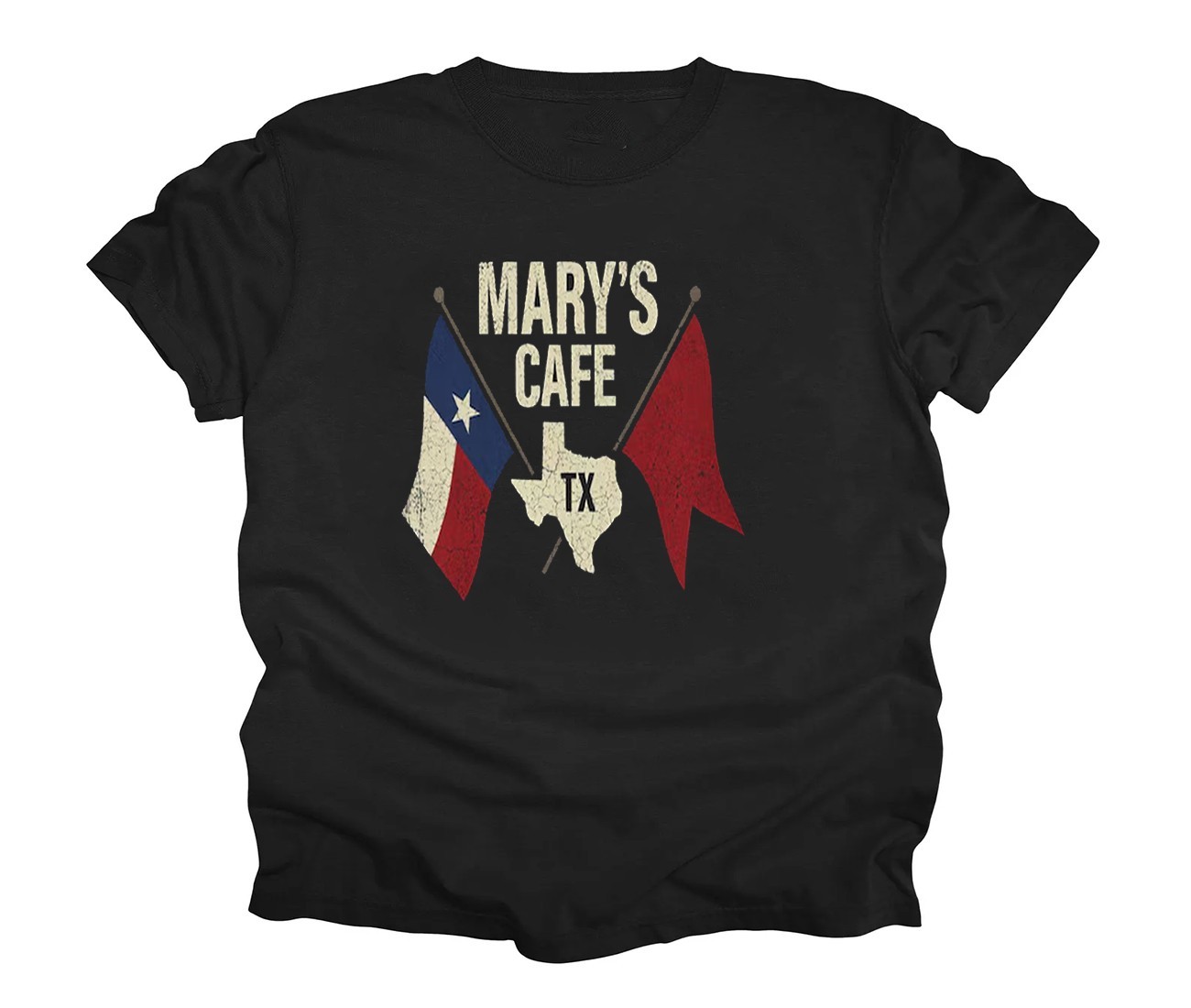 Mary's Cafe Logo T-Shirt, TV Show Landman Inspired, As worn by T.L. Norris gallery