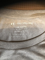 Under Armour UA Tech 2.0 Short Sleeve T-Shirt GRAY Mens Size 2XL ~NEW-
