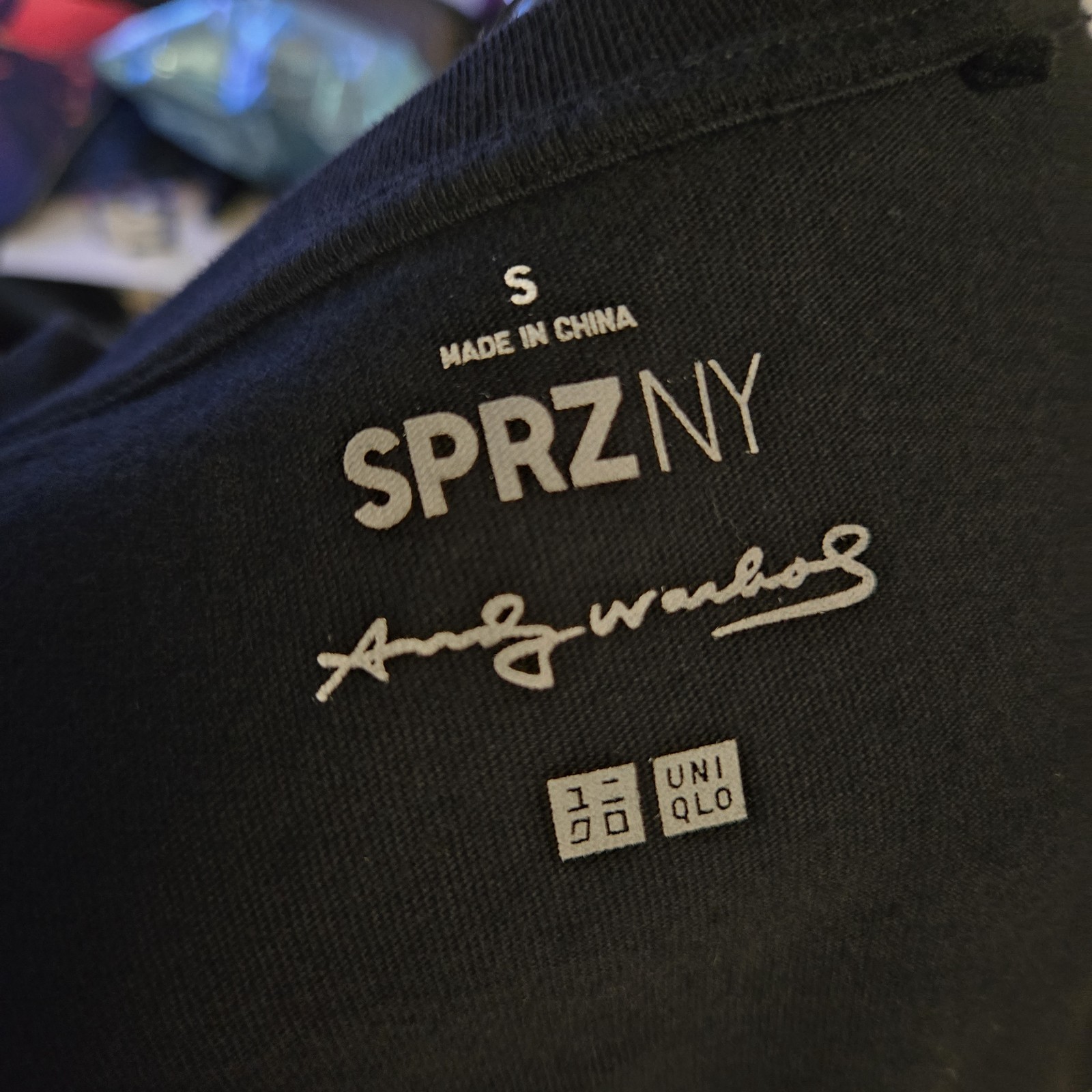 Rare Sprz NY Andy Warhol Skull long sleeve tee gallery