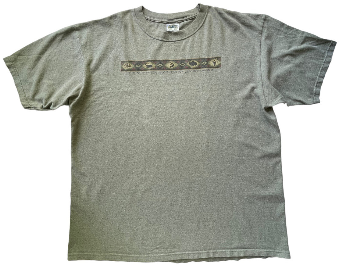 Eco Mountain Shirt Mens 2X-Large Grand Canyon Sage Grey Graphic Casual gallery
