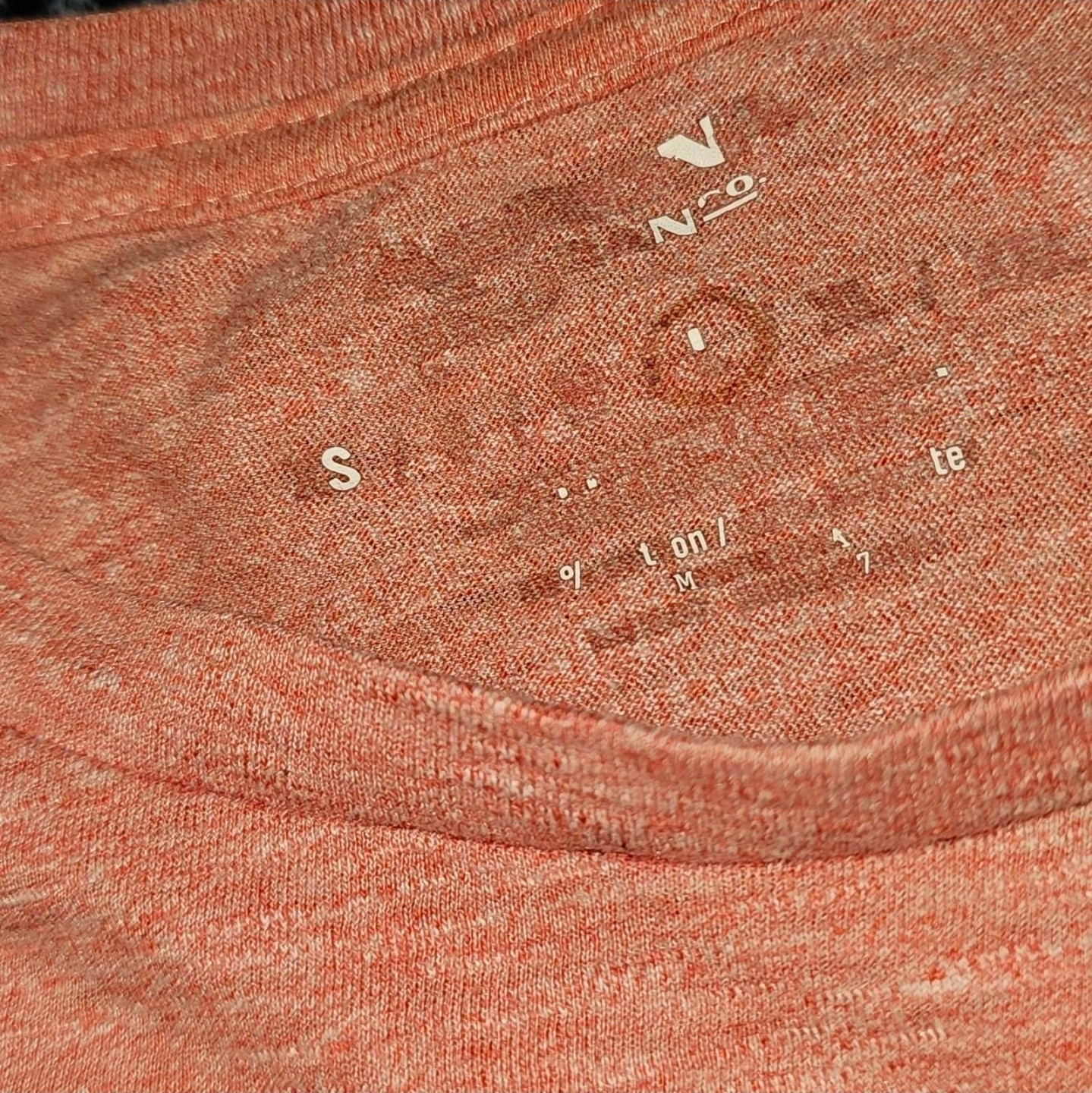Arizona Men’s Pocket T-Shirt Coral Heather Size Small gallery