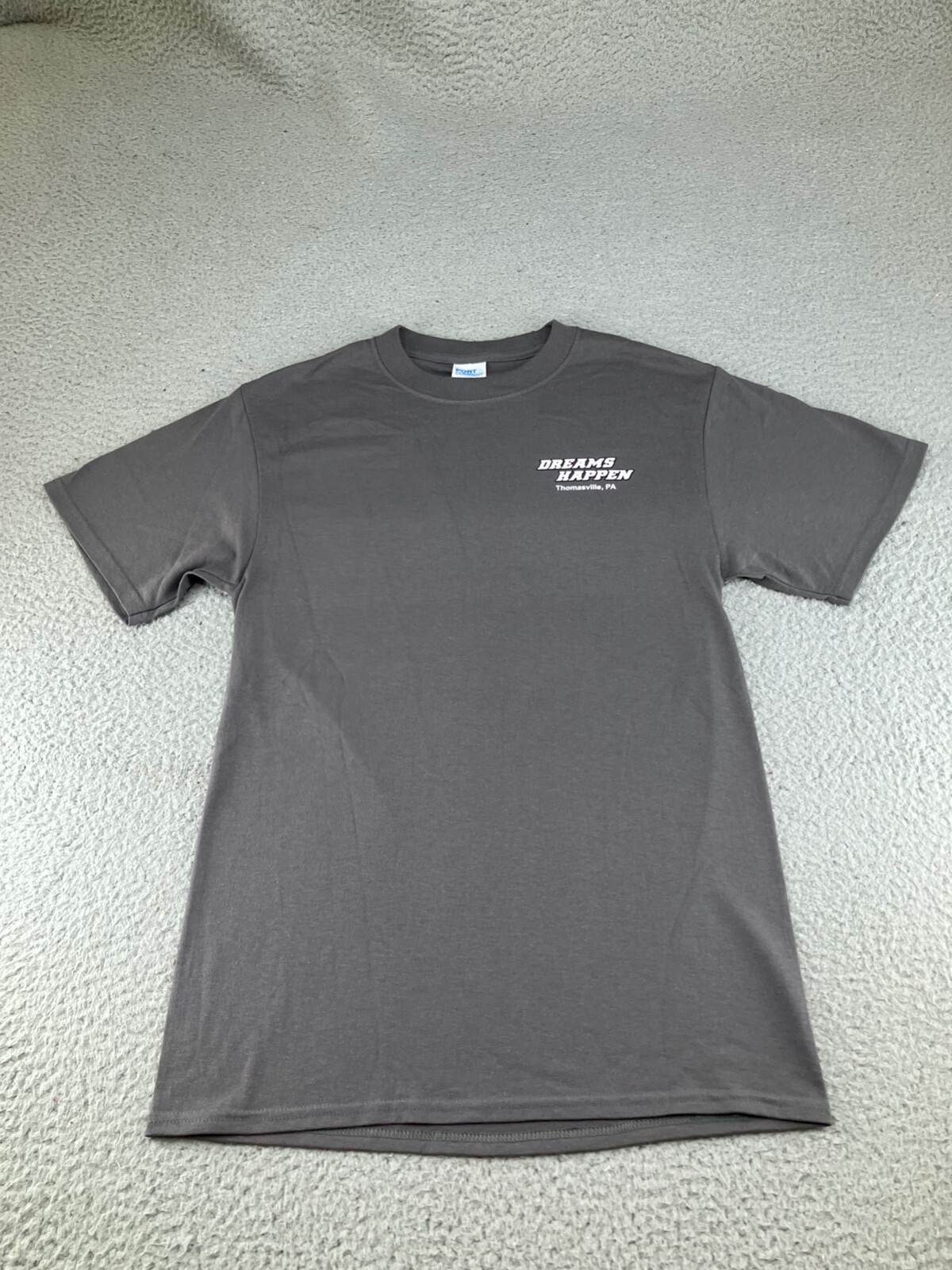 Tractor Pulling Shirt Mens Small Gray Military Truck Dreams Happen Pulling Team gallery