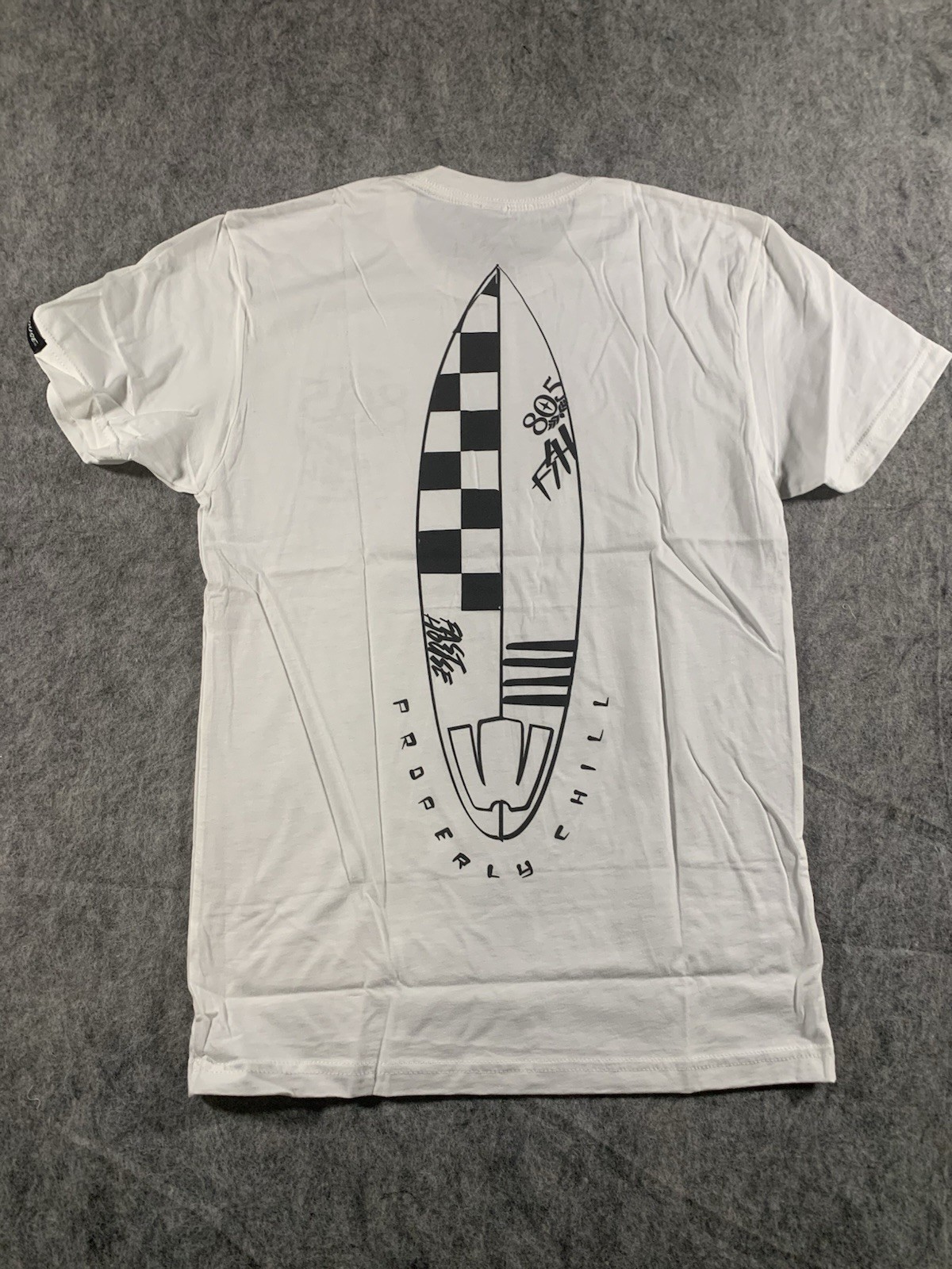 NWT Fasthouse 805 Quiver T-Shirt White Properly Chill BRAND NEW gallery