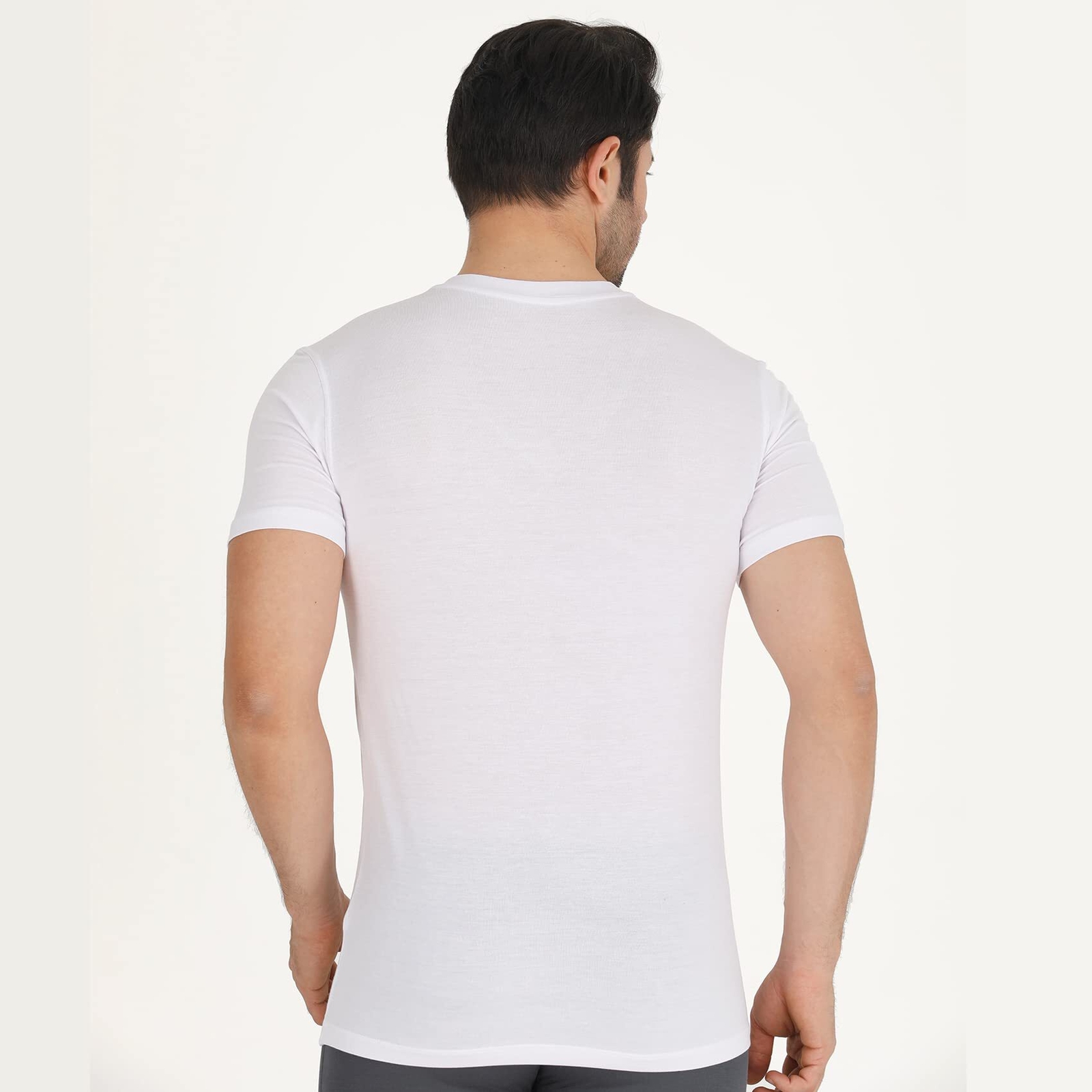 Bamboo V-Neck Undershirt (3 Pack) gallery