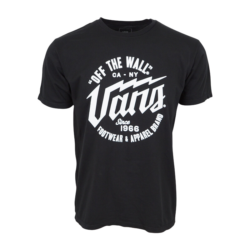 VANS MENS BOLT BLACK SS PREMIUM T SHIRT NEW gallery