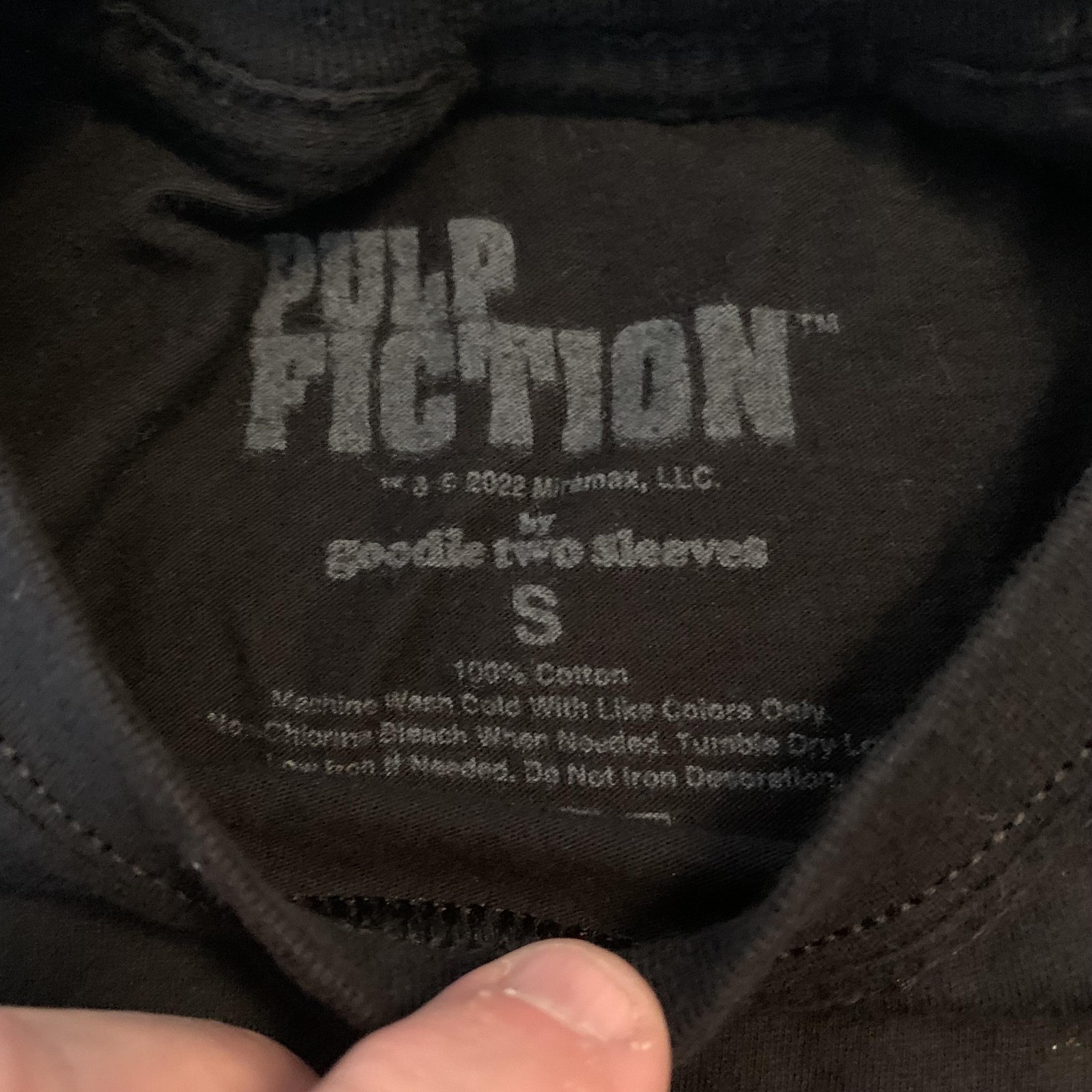 Pulp Fiction Shirt Mens Small Goodie Two Sleeves Movie Tee 2022 Dance Scene gallery