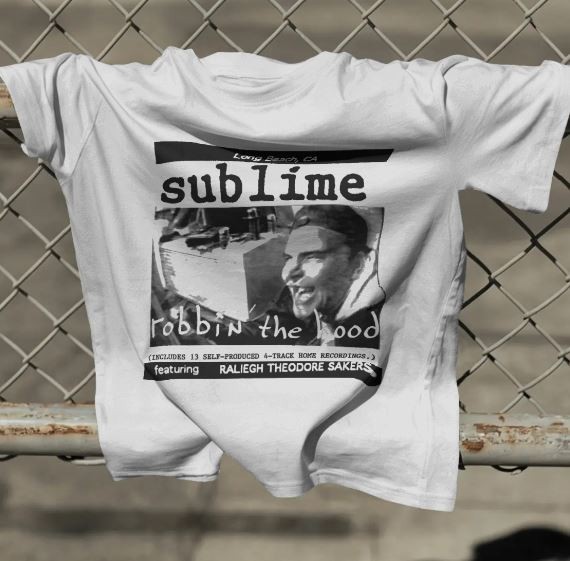 SUBLIME ROBBIN THE HOOD T SHIRT