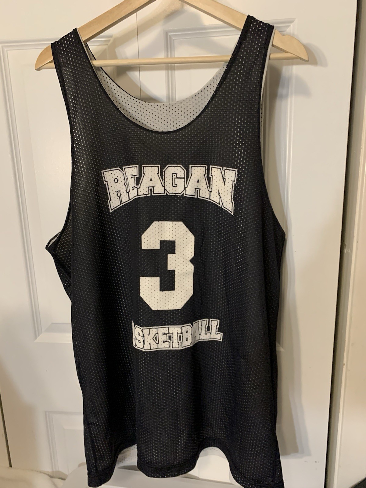 A4 Reagan Basketball T-Shirt Size L Black Sleeveless Athletic Tee No 3 gallery