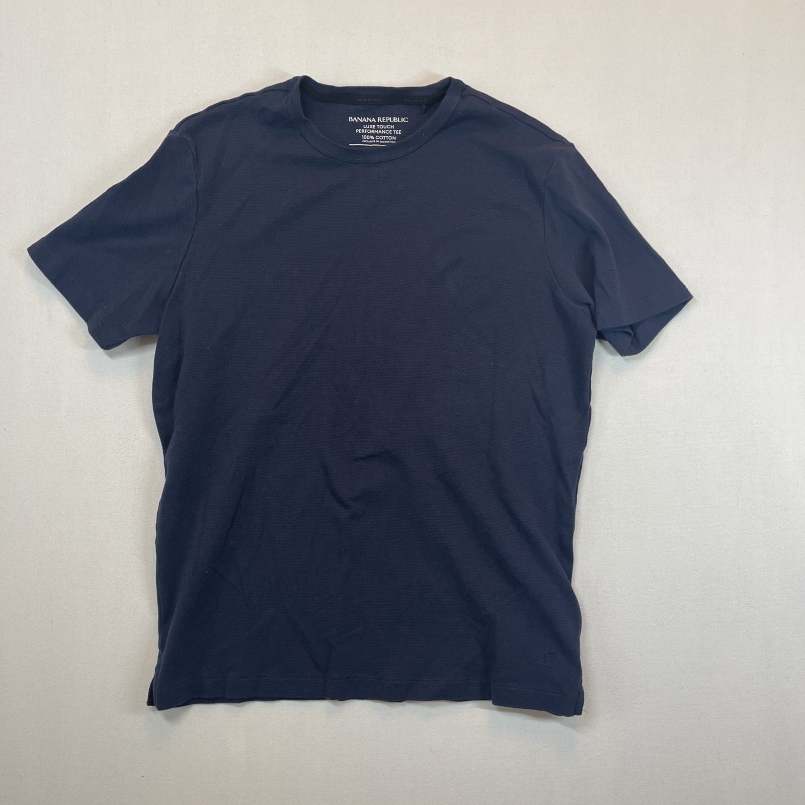 Banana Republic Authentic Tee Supima Cotton Navy Blue Men’s Medium T-Shirt