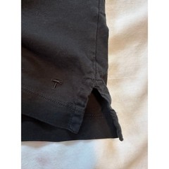 Left Coast Tee – 100% Pima Cotton – Black Crew Neck Short Sleeve T Shirt