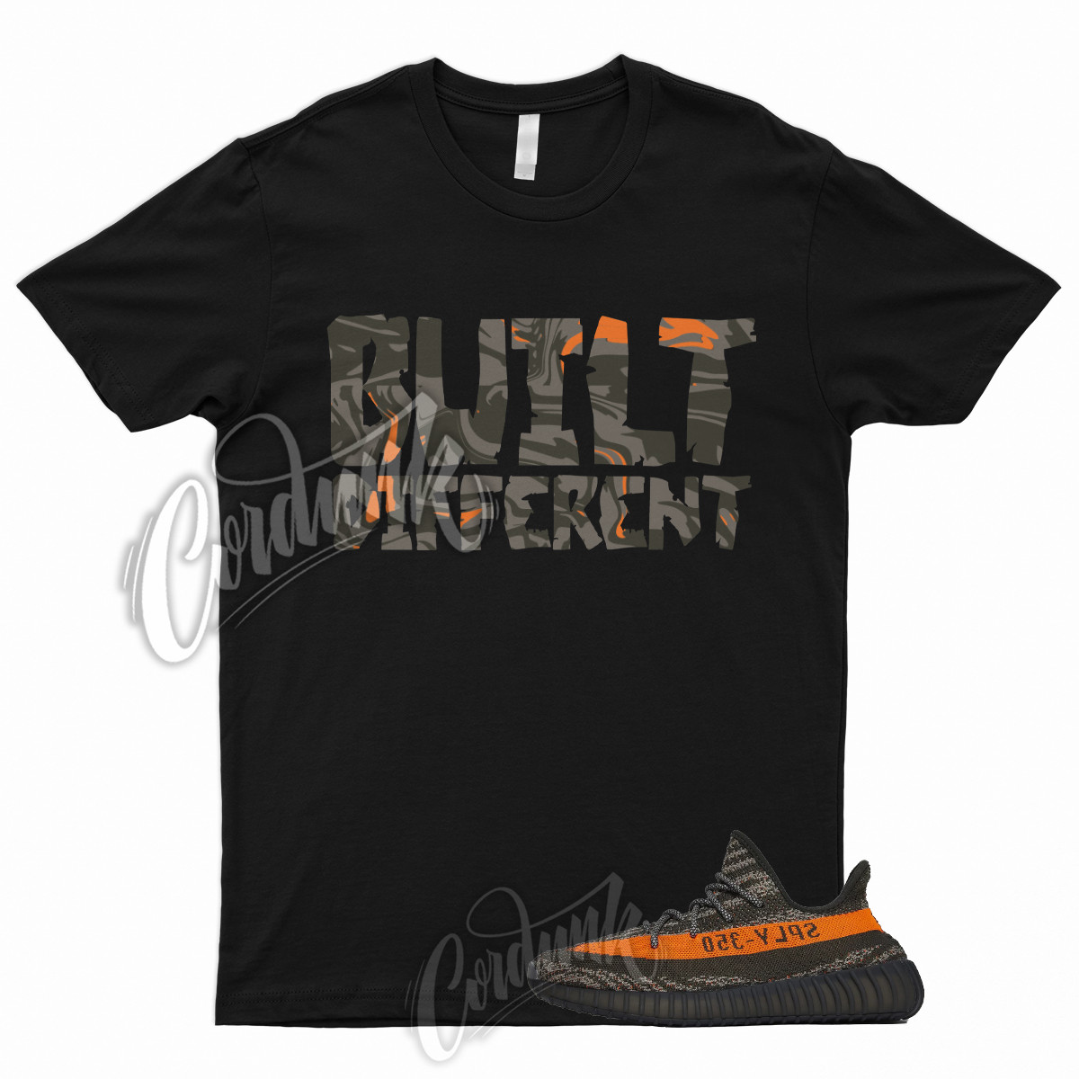 BUILT T Shirt to Match 350 V2 Carbon Beluga Grey 380 500 700 gallery