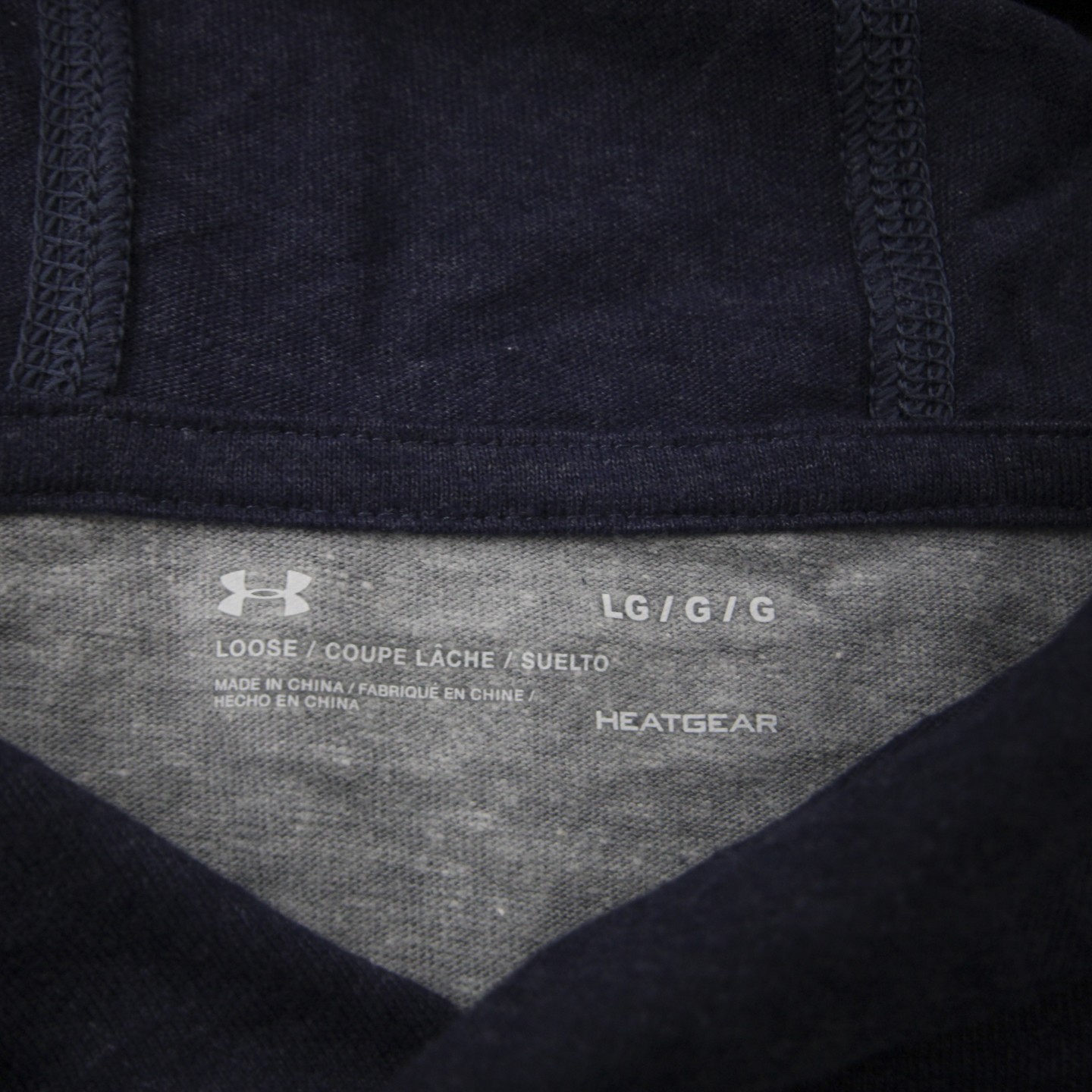 Under Armour HeatGear Long Sleeve Shirt Men's Gray New with Tags L gallery