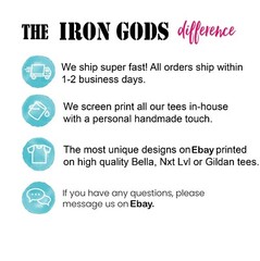 Iron Gods Poseidon Storm Wielder Shirt, Mens Gym Shirt, Gym Clothing, Pump Cover