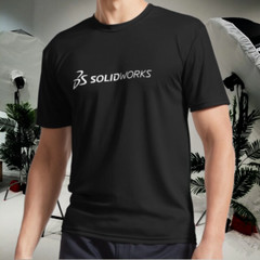 Solidworks Merchandise Logo TEE T-Shirt USA Funny Size S to 5XL Hoodie & T-Shirt