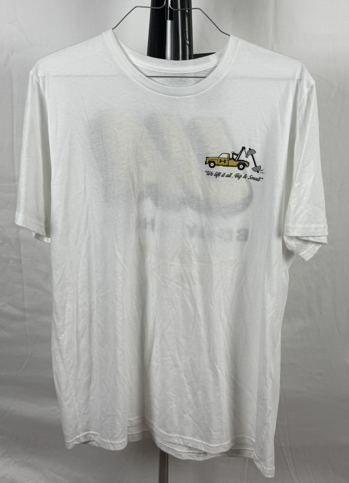 Under Armour UA Body Shop Men’s White Graphic T-Shirt Size XL NWT gallery