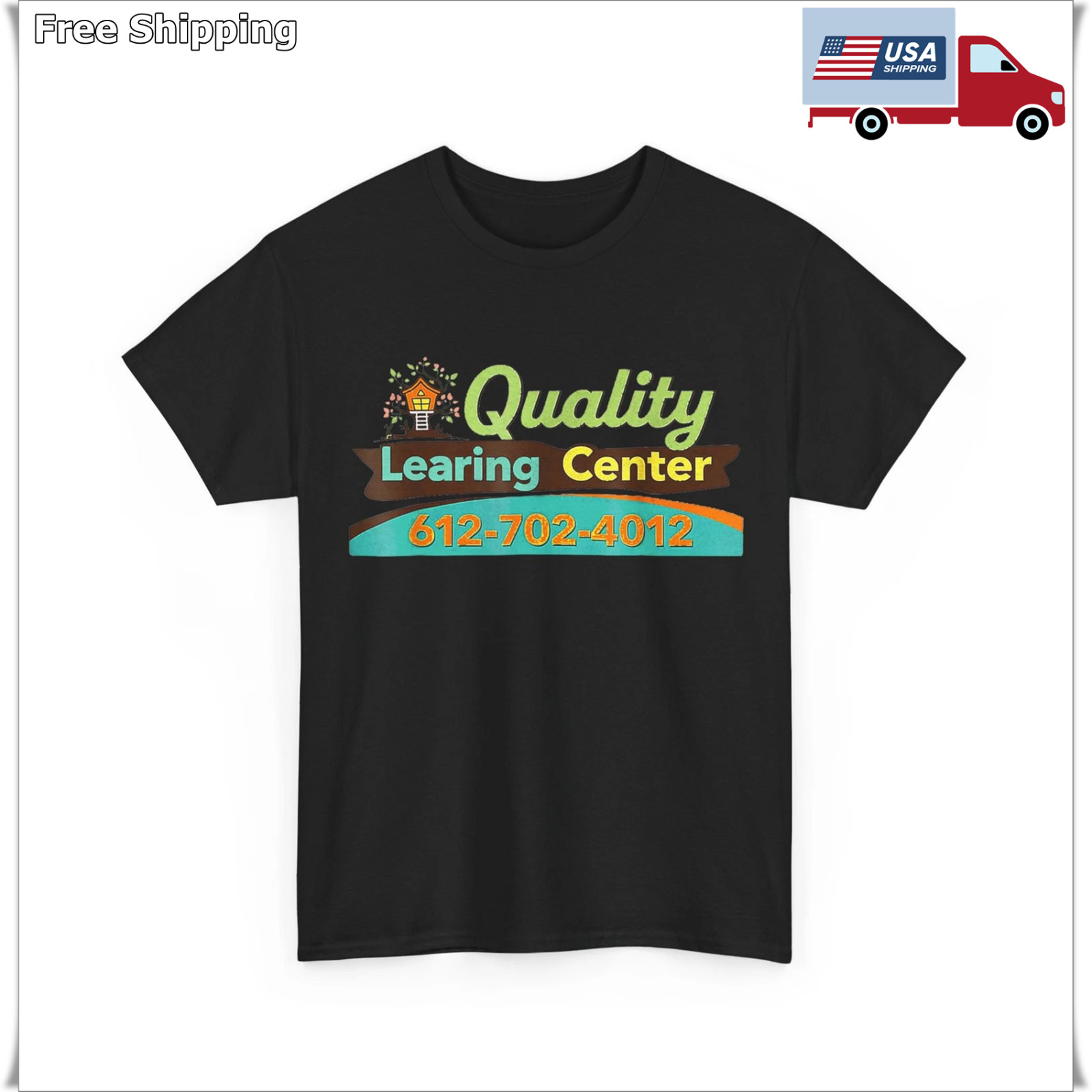 Quality Learning Center School Shirt, Funny Quote T-Shirt gallery