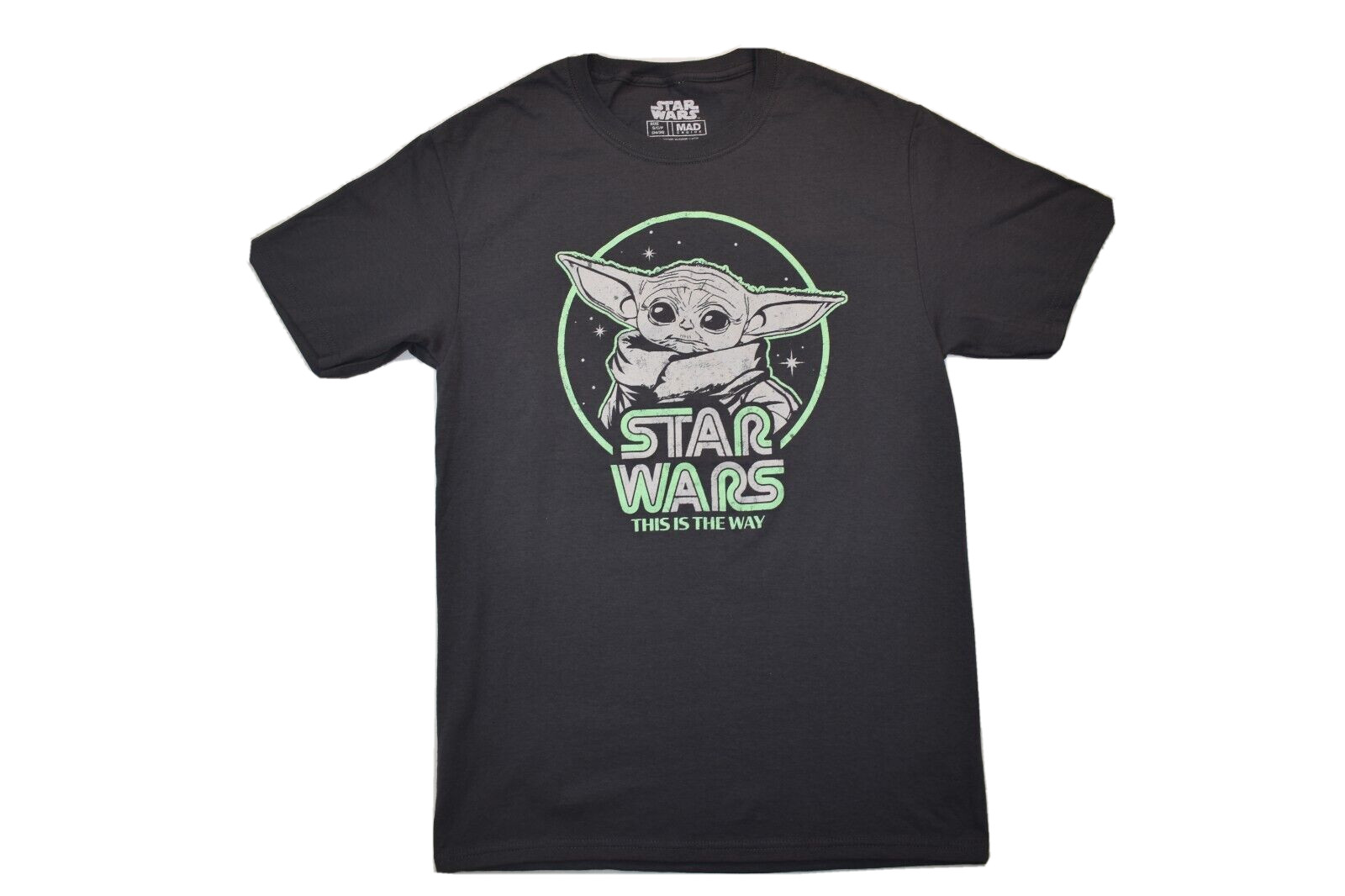 Star Wars Mens Grogu Mandalorian This Is The Way Gray Shirt New S (34/36) gallery