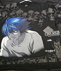 Civil Regime DeathNote Blue Silence American Classic Oversized Tee in Black2XL