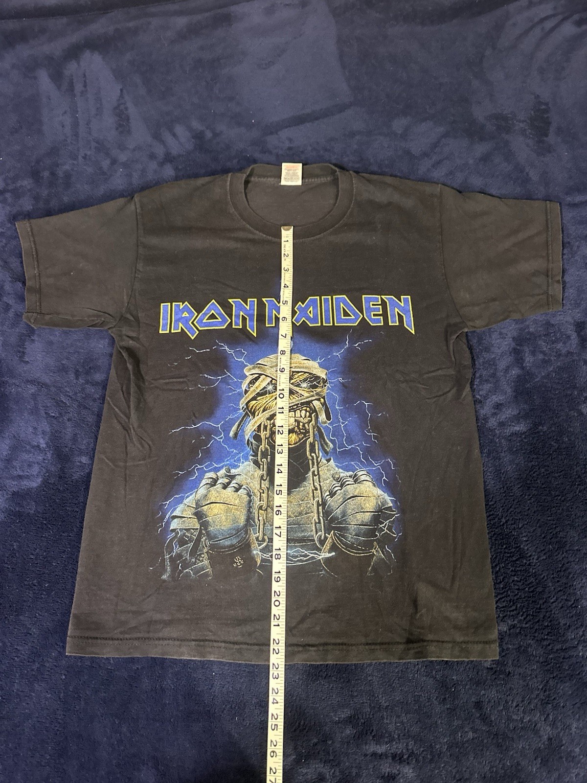Iron Maiden Powerslave Medium Shirt Vintage gallery