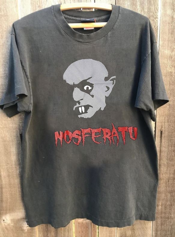Nosferatu vintage charcoal unisex tee shirt all sizes QT6448