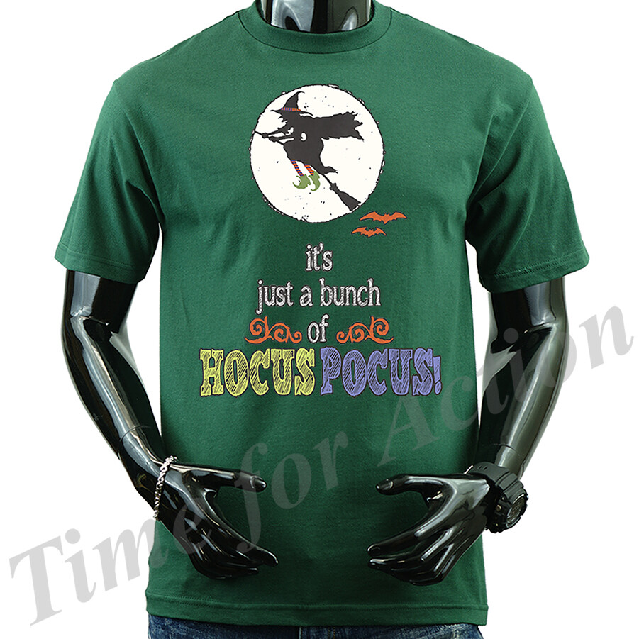 Hocus Pocus Funny Joke Humor Humorous Graphic Novelty T-shirt gallery