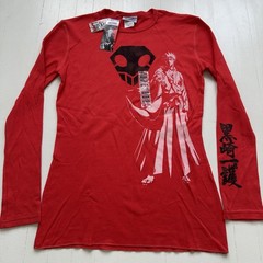 Ripple Junction BLEACH Ichigo Kurosaki Manga Red Thermal Men’s Medium NWT VTG