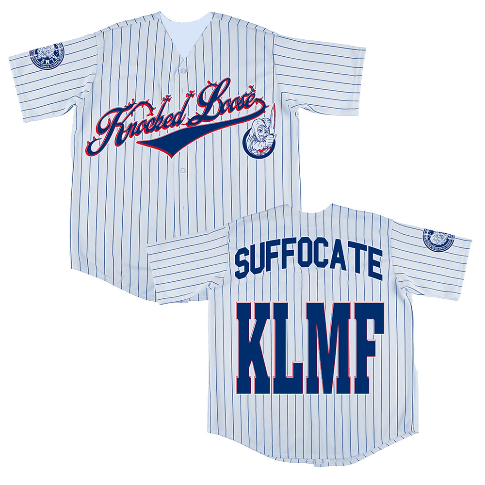 Knocked Loose Band 3D AOP Baseball Jersey Unisex S-6XL 1V1225