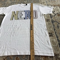 N.E.R.D. Summer 2018 Tour Studded T Shirt Medium M Parking Lot Rap Tee Pharrell