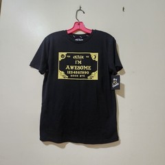 Ouija Board Game Mystifying Oracle (I’m Awesome) Black T Shirt Youth Large 12/14