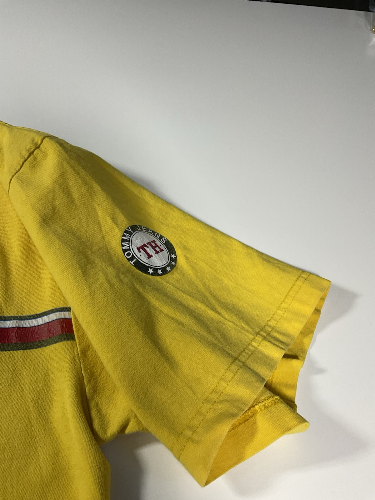 Vintage Tommy Hilfiger T-Shirt Sz XXL Hip Hop Made In USA Baggy Skater 90s gallery