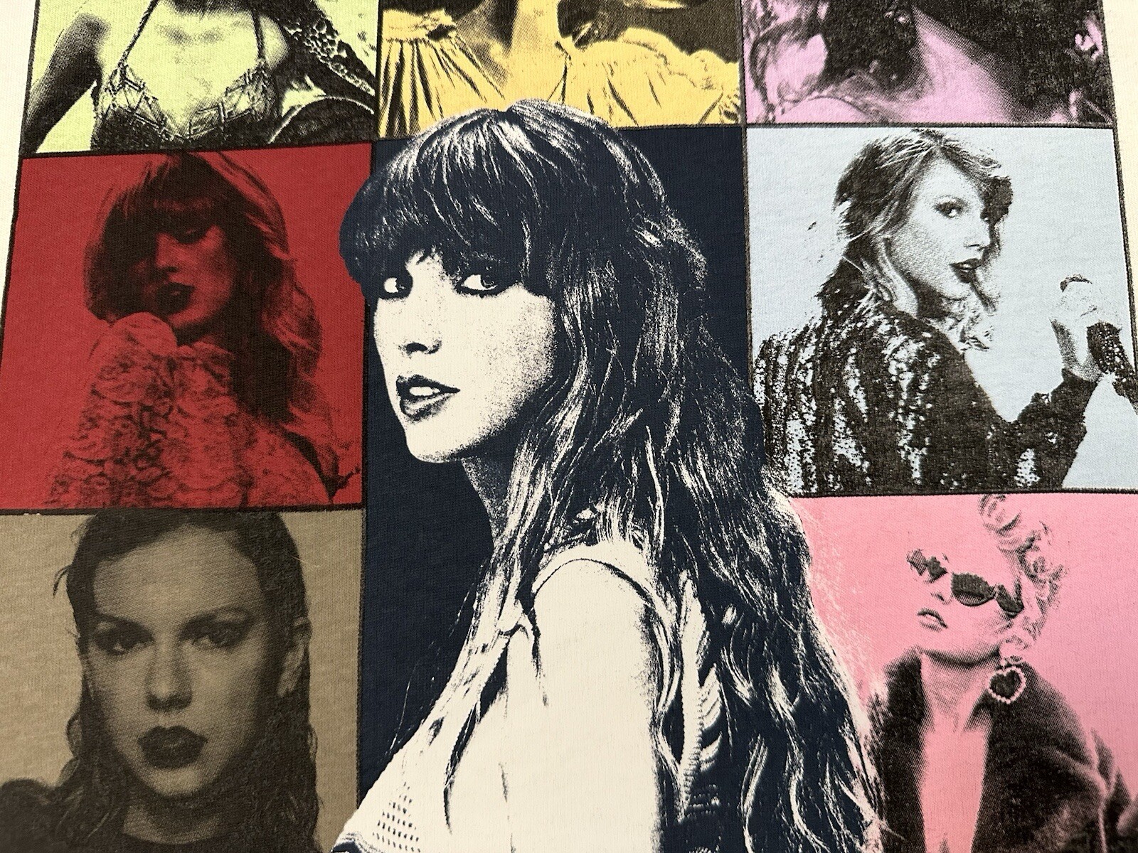 2000s Y2K 2023 Taylor Swift Eras Tour US Tour Dates Music Promo T-Shirt, XXL NEW gallery