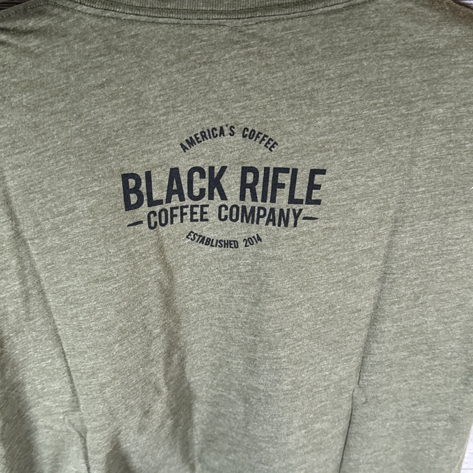 Black Rifle Coffee Company Coffee or Die T-Shirt Snake Military Green Size XL gallery
