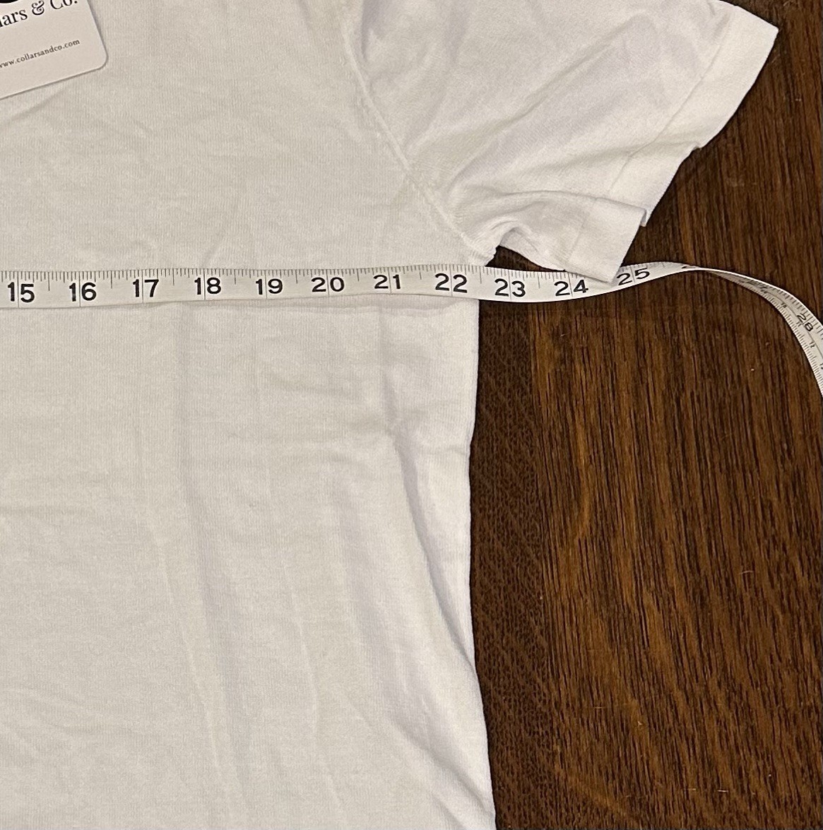 Collars & Co Maranello Mid-Weight Cotton & Silk Tee White Men’s XL New $89 gallery