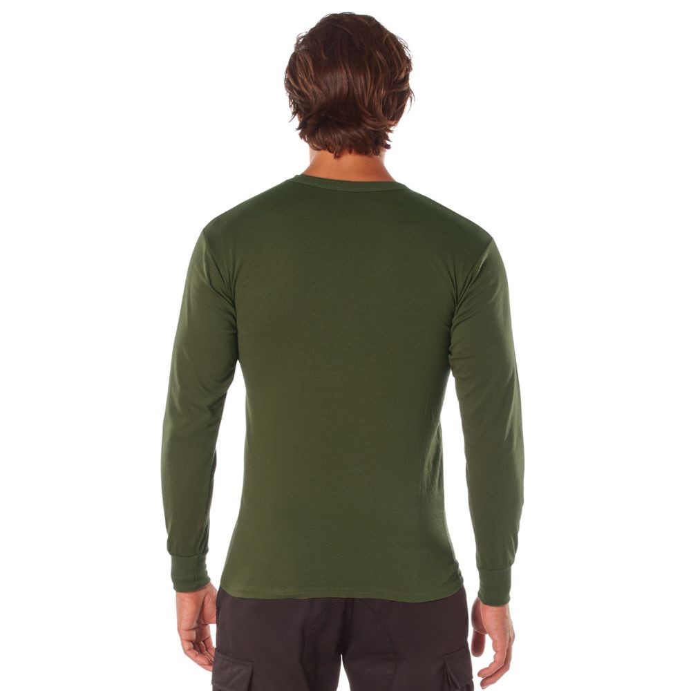 Rothco Long Sleeve T-Shirt Tactical Military Crew Tee Undershirt Army - New gallery