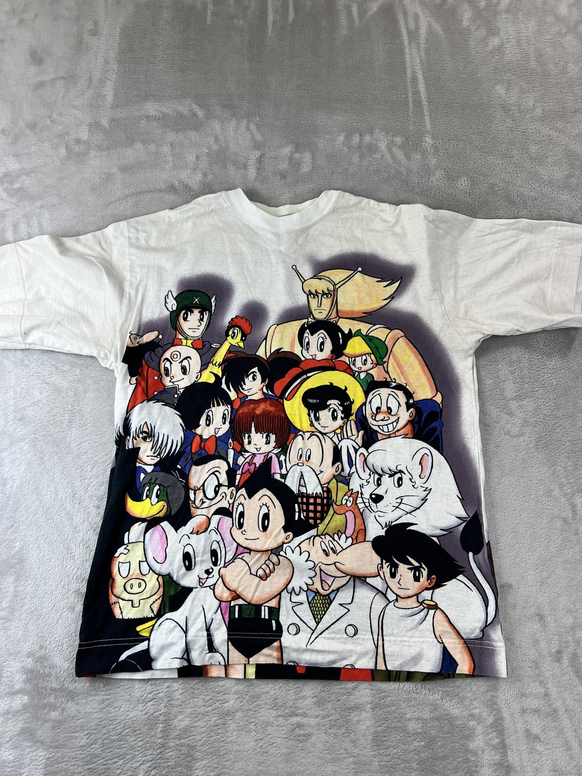 Vintage Osamu Tezuka Manga Museum Shirt Mens Large Astro Boy Kimba Anime 90s Jap gallery