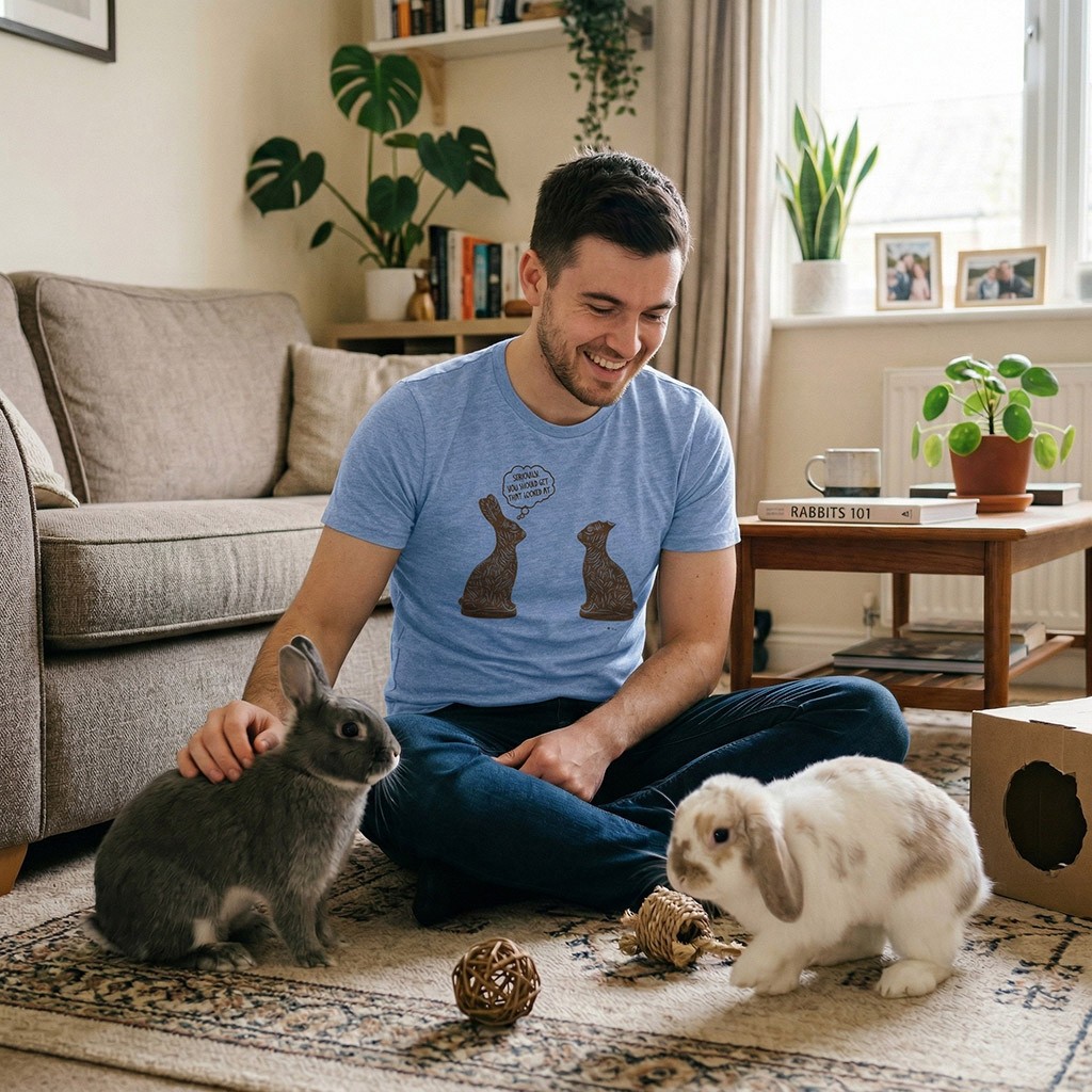 Mens You Should Get That Looked At Easter T Shirt Funny Chocolate Bunny Tee gallery