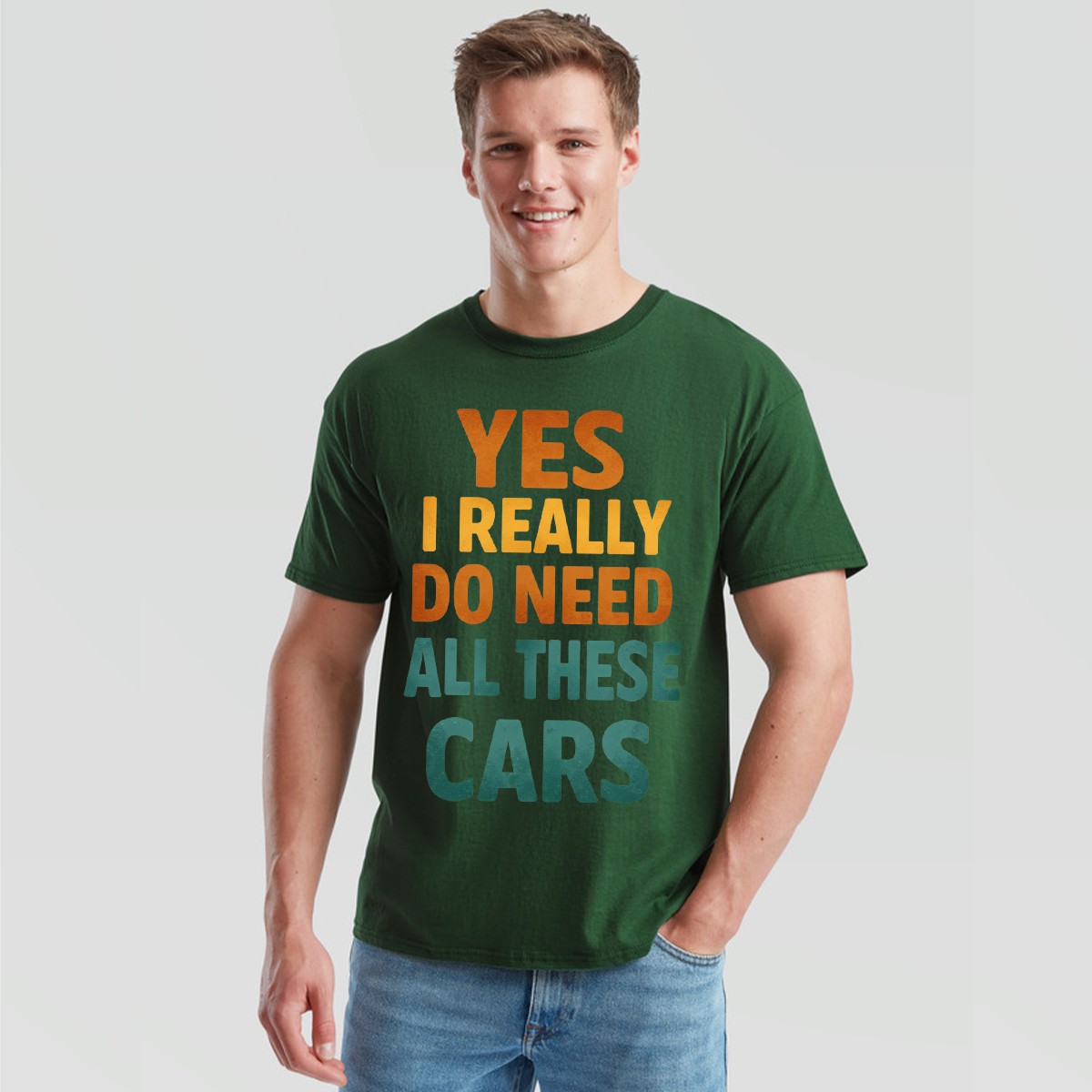 Yes I Really Do Need All These Cars Hobbies Car Enthusiast Mens T-Shirt gallery