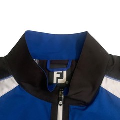 FootJoy Men’ Size XL Golf 1/2 Zip Pullover Short Sleeve Logo Golf Shirt