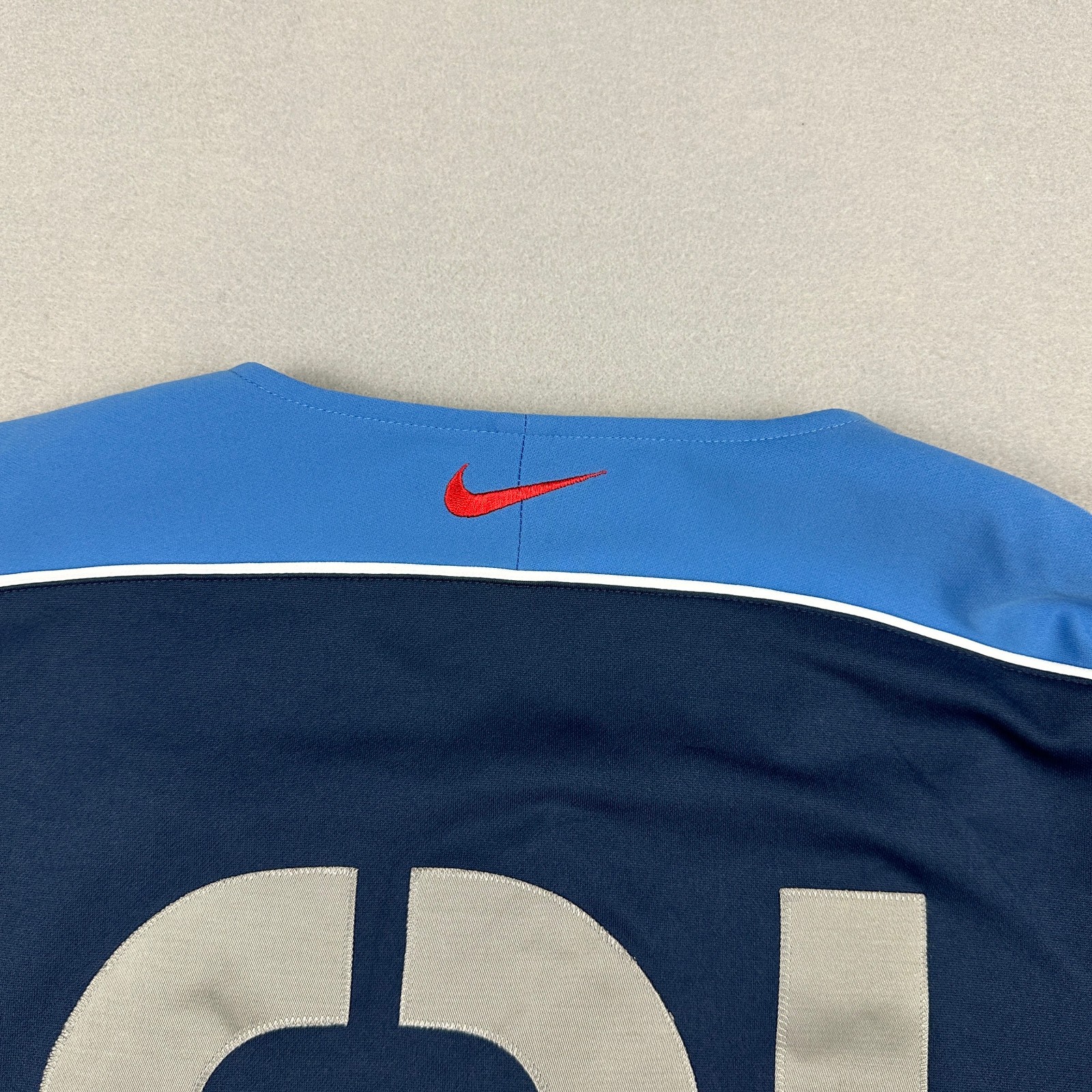 Vintage Nike Shirt Men Extra Large Blue 31st Anniversary Baseball Jersey Y2K XL gallery
