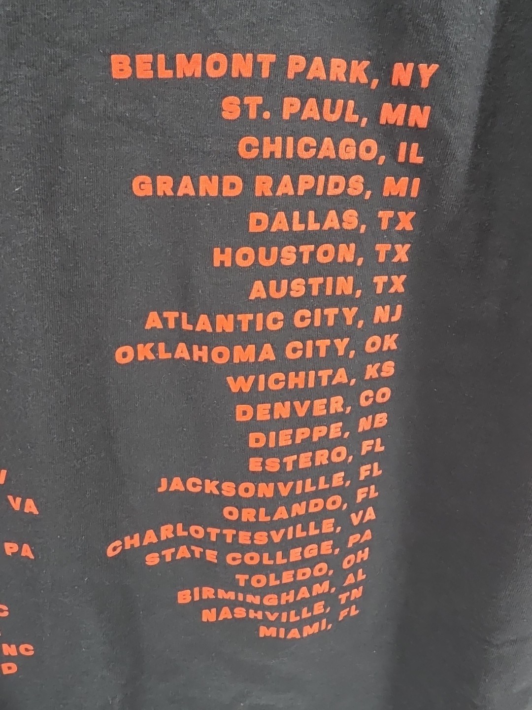 Thomas Rhett 2023 Home Team Tour Shirt – Black Graphic Country Concert Tee 2XL gallery