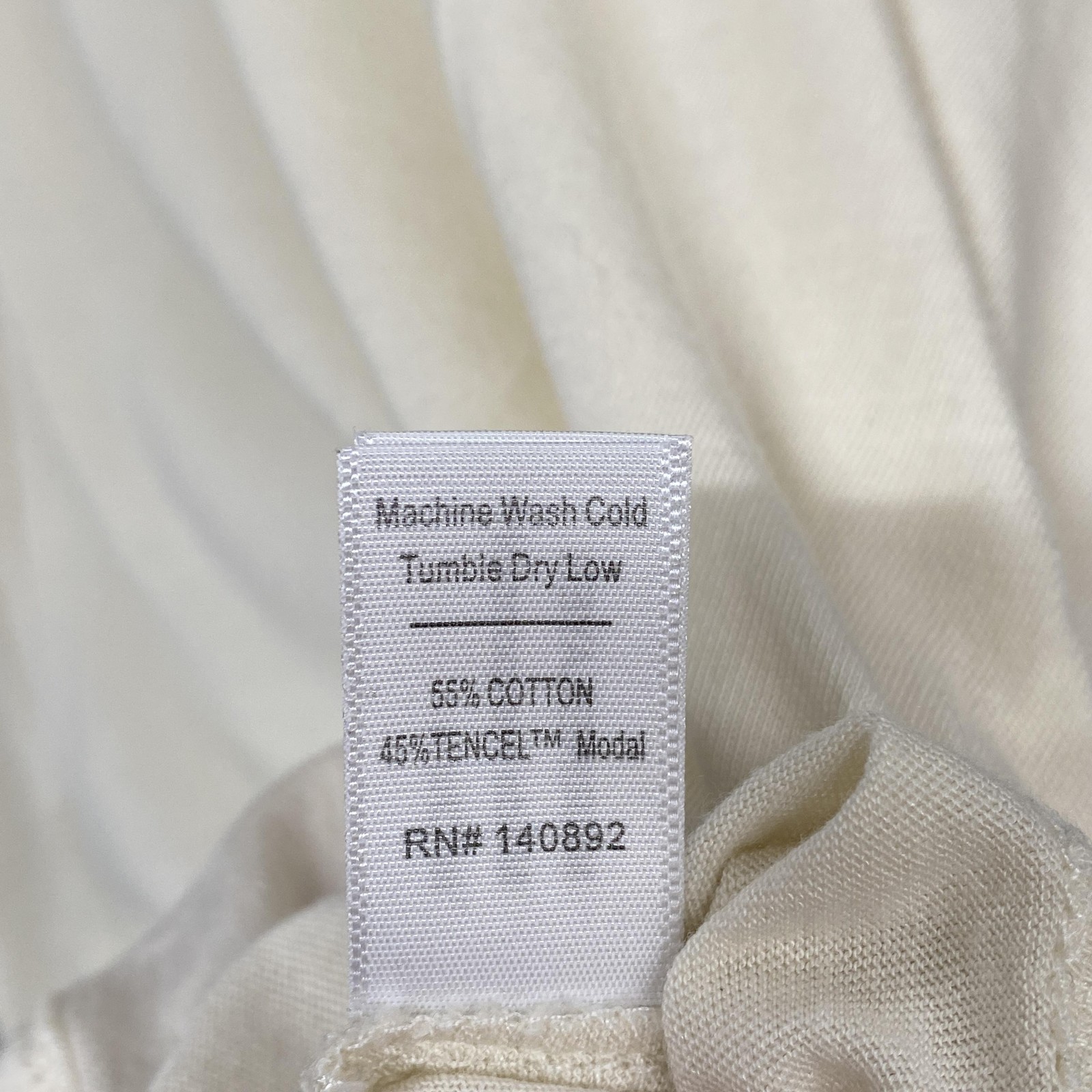 Marine Layer Shirt Mens Medium White Stripe Crewneck Tee Soft Lightweight gallery
