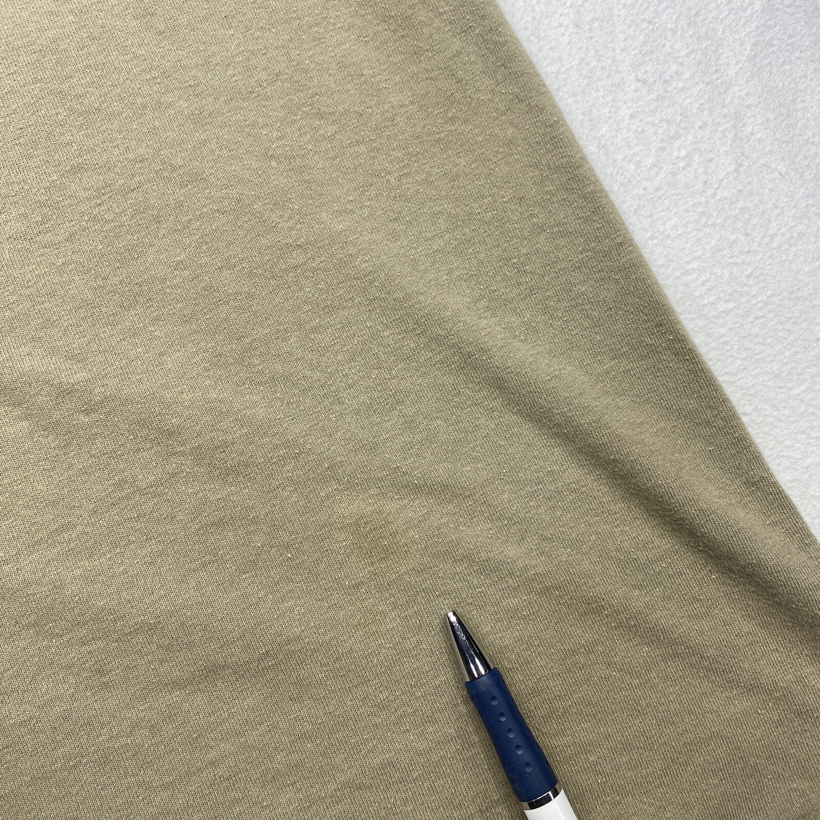 Camping Cheaper Than Therapy T Shirt Adult Medium Beige Worn Faded Short Sleeve gallery