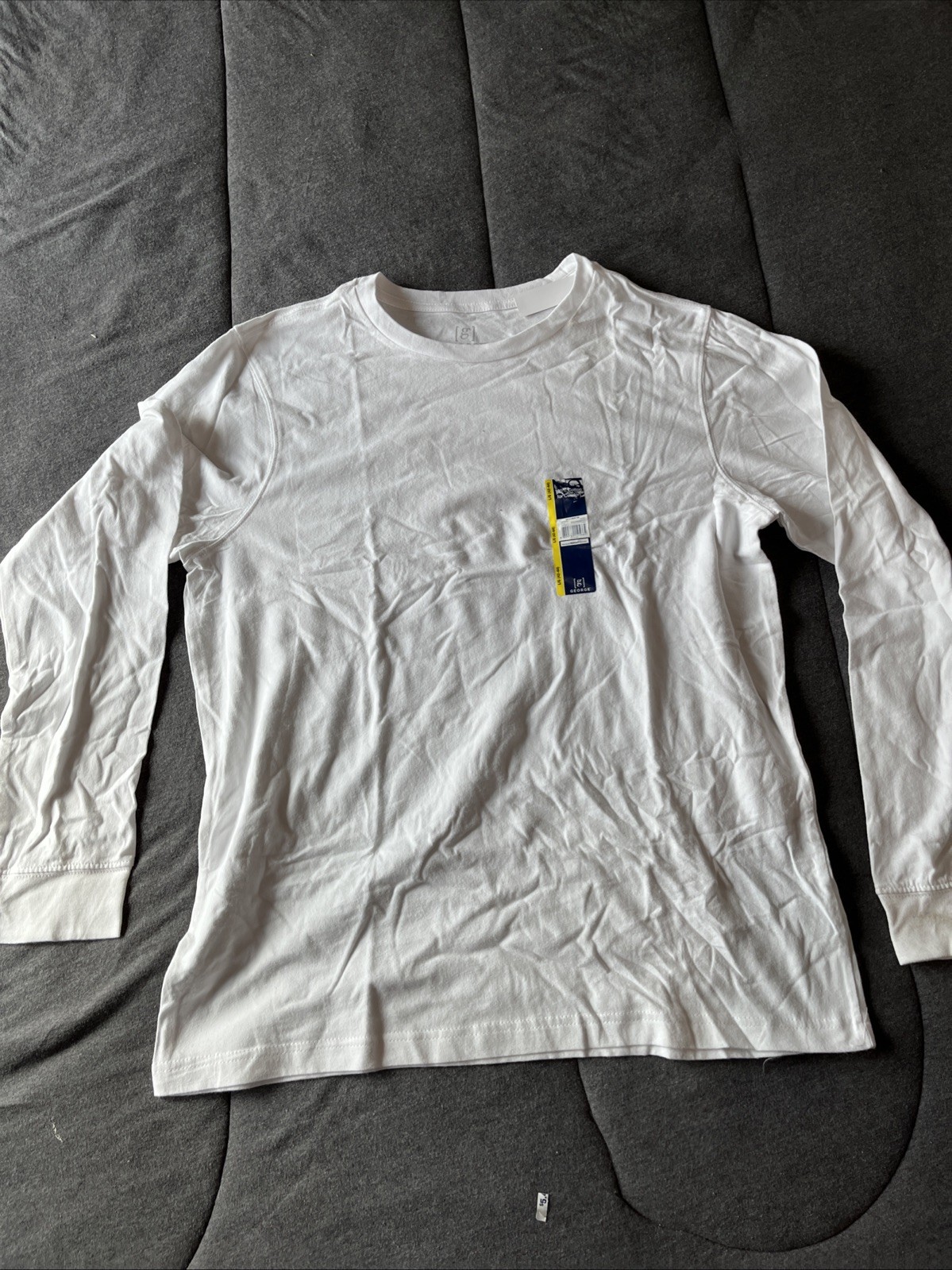 Men’s George Cotton Comfort Long Sleeve Tee, Size Large gallery