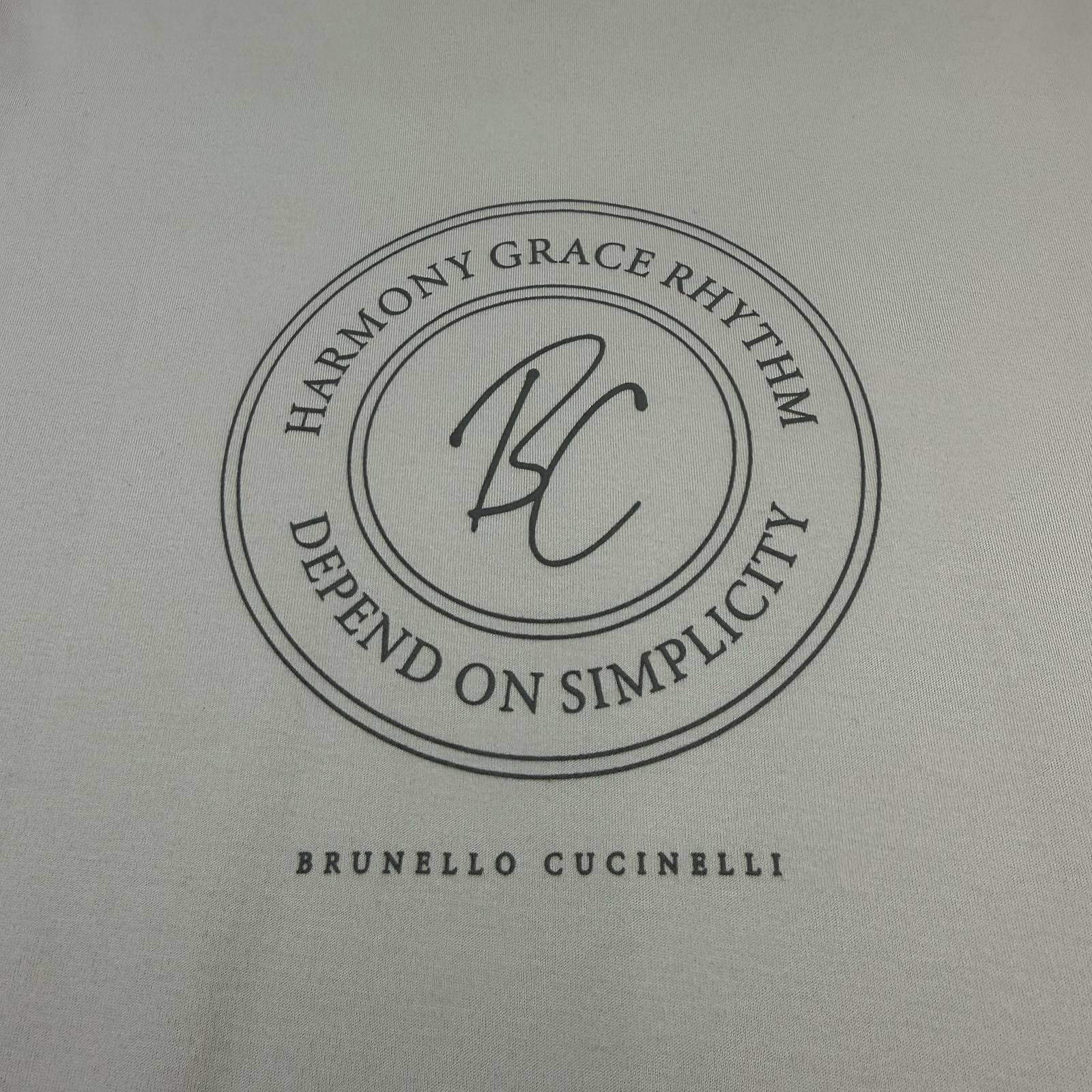 Brunello Cucinelli For Humanity Slim Fit Logo T Shirt Men’s Sz Small NWOT Italy gallery
