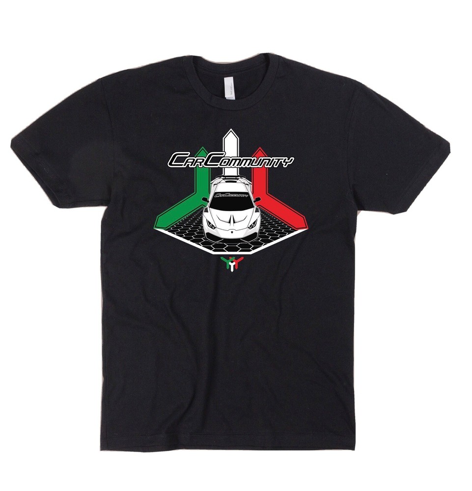 Lamborghini Race Design T-SHIRT (Car Community) ALL SIZES XS,S,M,L,XL – UNISEX