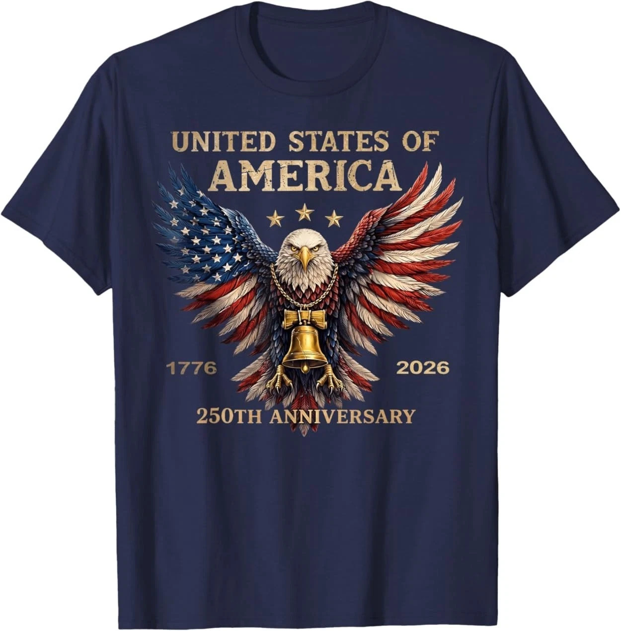 Retro 250th Anniversary The United States of America T-Shirt