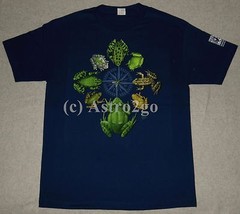 FROG CIRCLE-Bull Leopard Tree Peeper Amphibian Science Nature T shirt size S-2XL
