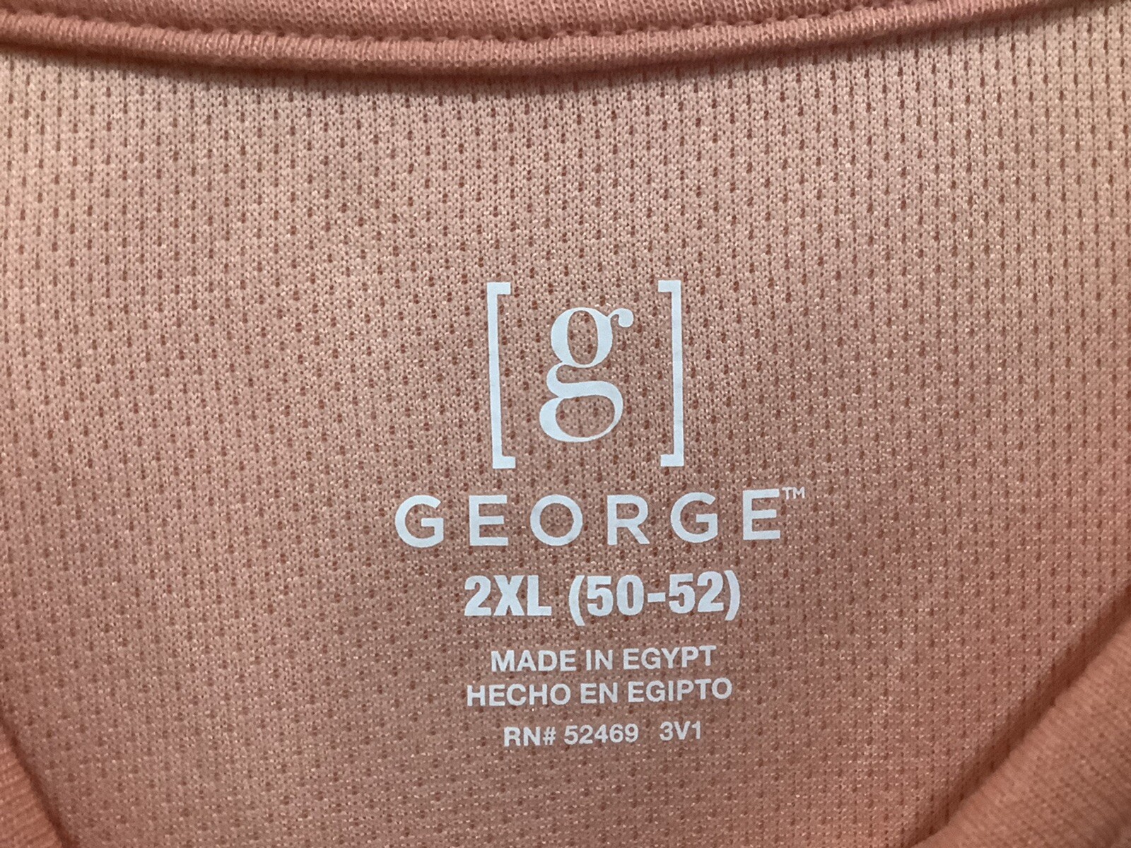 George Men's Coral Reef Heather Raglan T-Shirt 2XL gallery