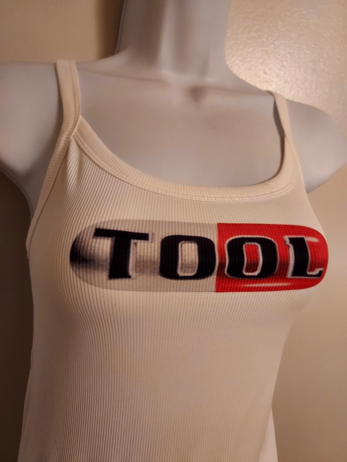 tool band ribbed tank top pill design tool crop top tool shirt logo SizexXs-2x gallery