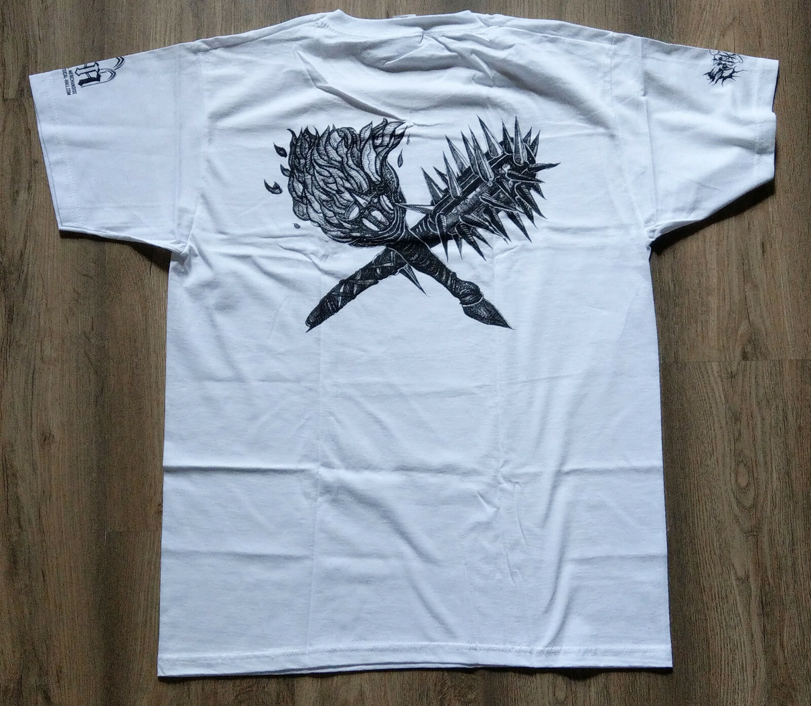 SARKRISTA - Black Devouring Flames (T-Shirt / Longsleeve / Sleeveless) gallery